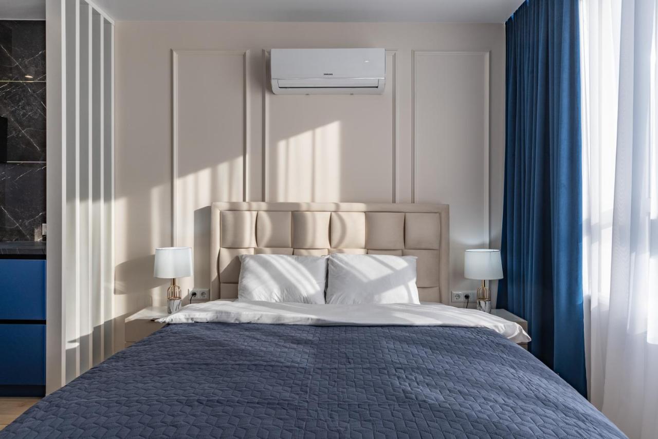 Flatrent Olympic Park, Метро Бориспільська Поруч! 基輔 外观 照片