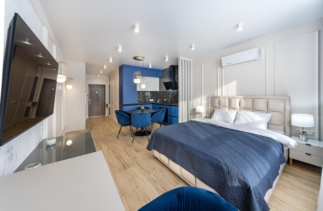 Flatrent Olympic Park, Метро Бориспільська Поруч! 基輔 外观 照片