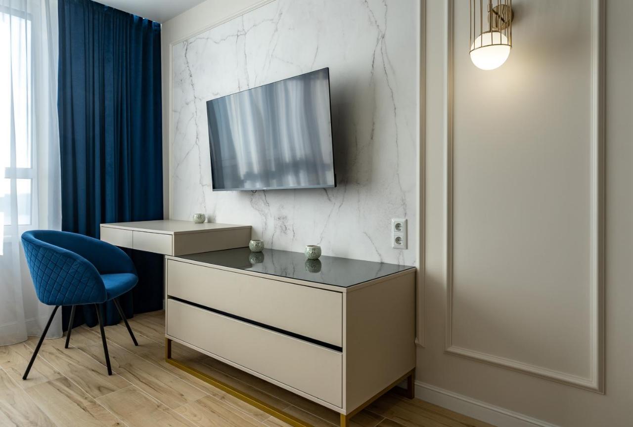 Flatrent Olympic Park, Метро Бориспільська Поруч! 基輔 外观 照片