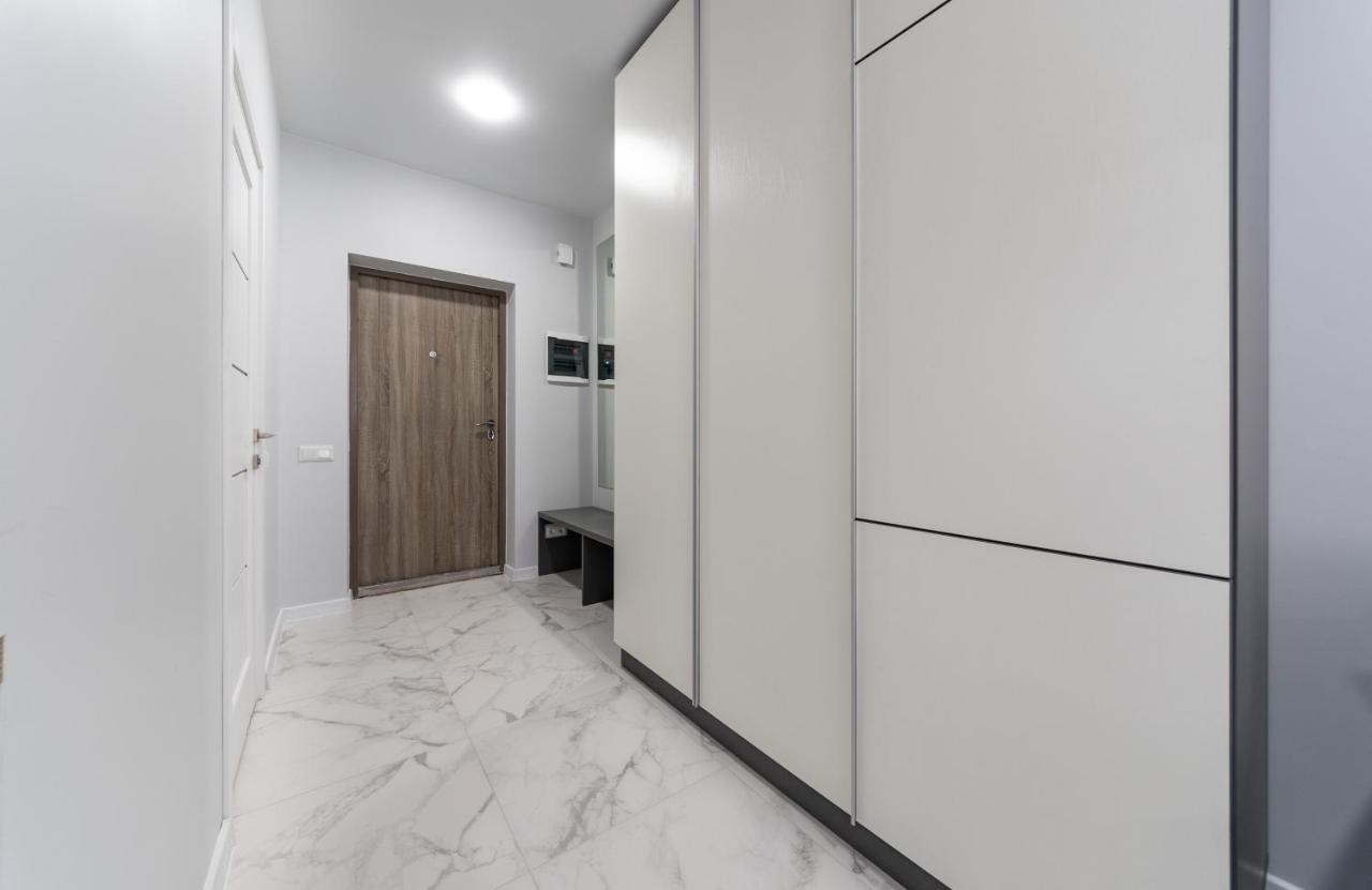 Flatrent Olympic Park, Метро Бориспільська Поруч! 基輔 外观 照片