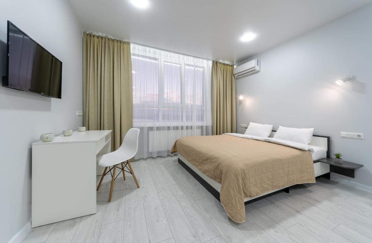 Flatrent Olympic Park, Метро Бориспільська Поруч! 基輔 外观 照片