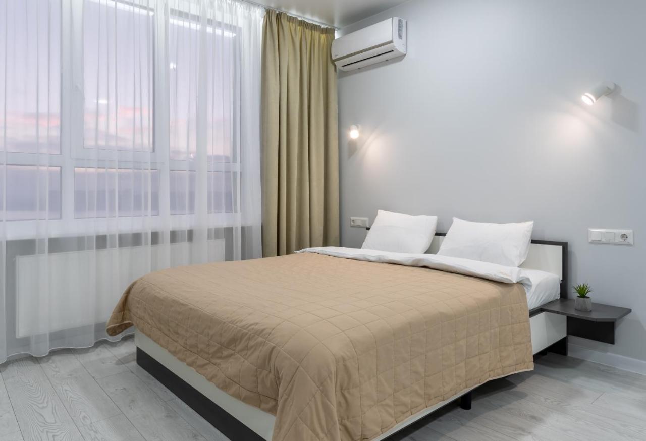 Flatrent Olympic Park, Метро Бориспільська Поруч! 基輔 外观 照片