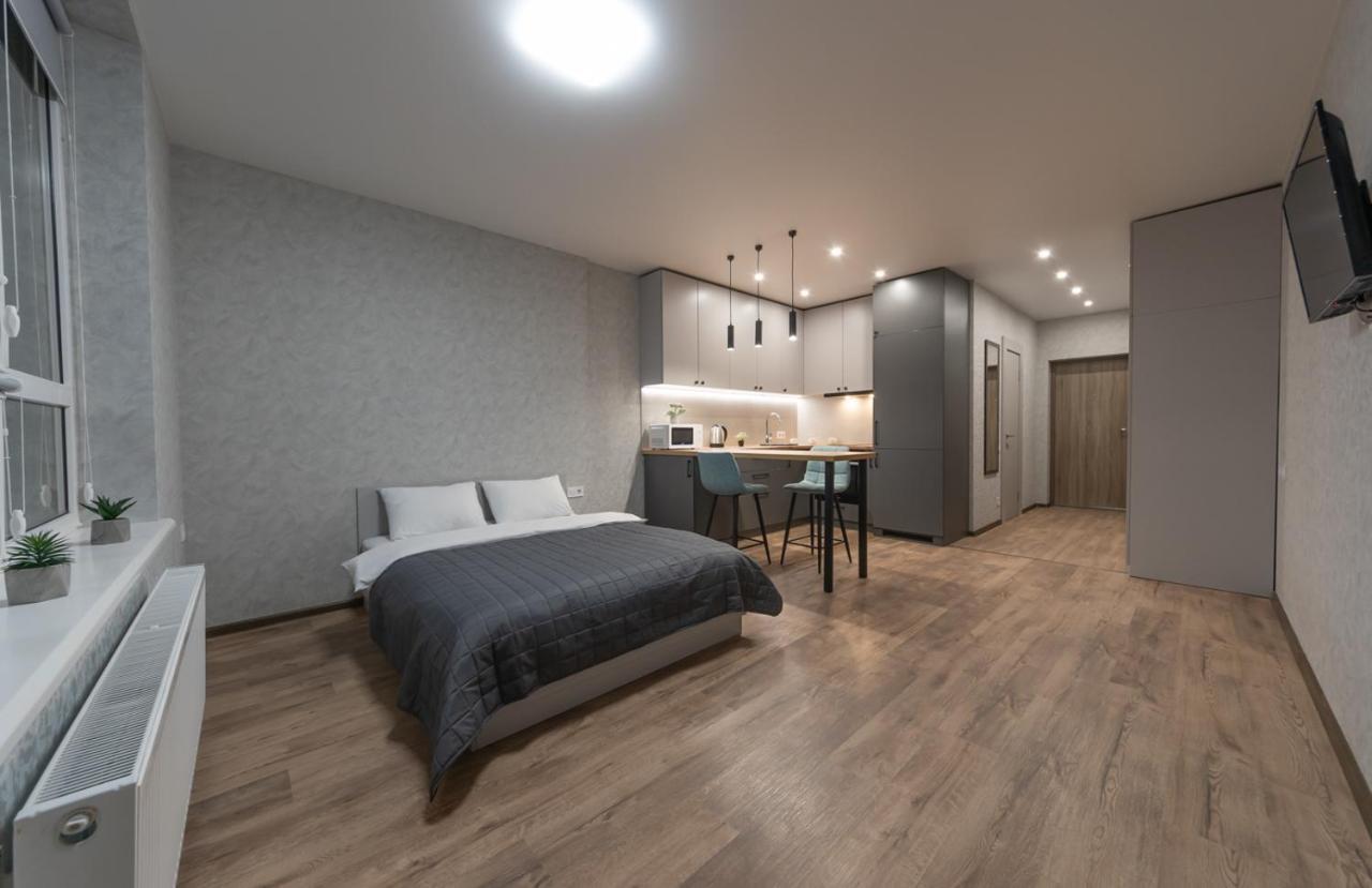 Flatrent Olympic Park, Метро Бориспільська Поруч! 基輔 外观 照片