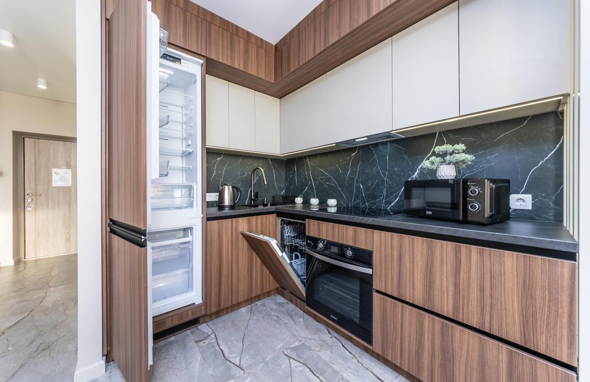 Flatrent Olympic Park, Метро Бориспільська Поруч! 基輔 外观 照片